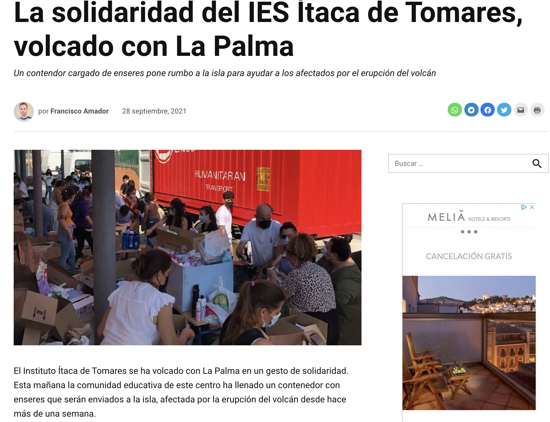 TODOS CON LA PALMA